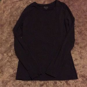 Plain long sleeve shirt